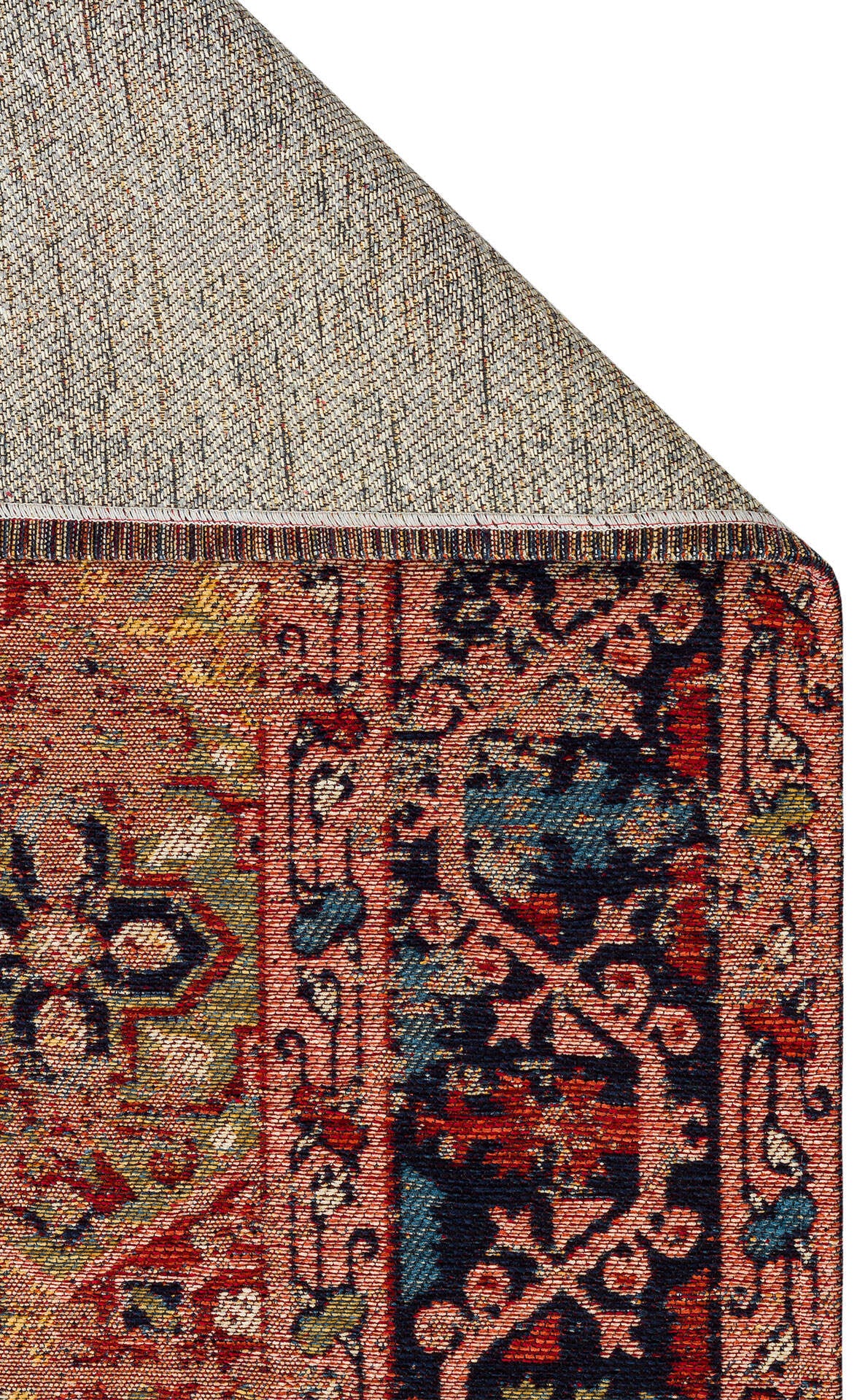 AND 01 MULTY - ANADOLU KILIM - Anadolu Antik Desenli Yıkanabilir Kaymaz Tabanlı Etnik Kilim
